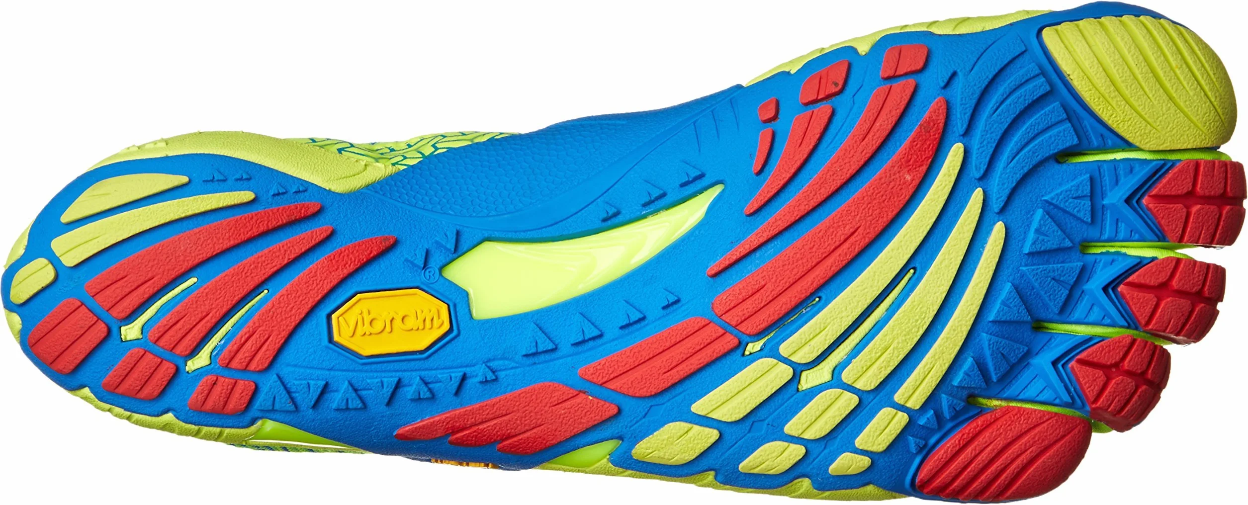 Vibram Męskie buty halowe KMD Evo, Wielokolorowy, żółty, niebieski, czerwony, 47 EU