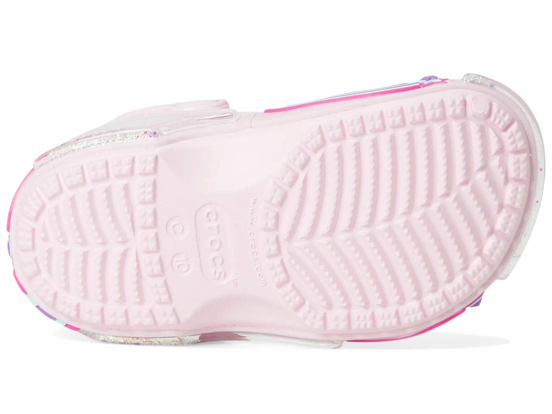 Crocs Uniseks - dzieci Classic Star Sparkle Shaker Clog TChodak