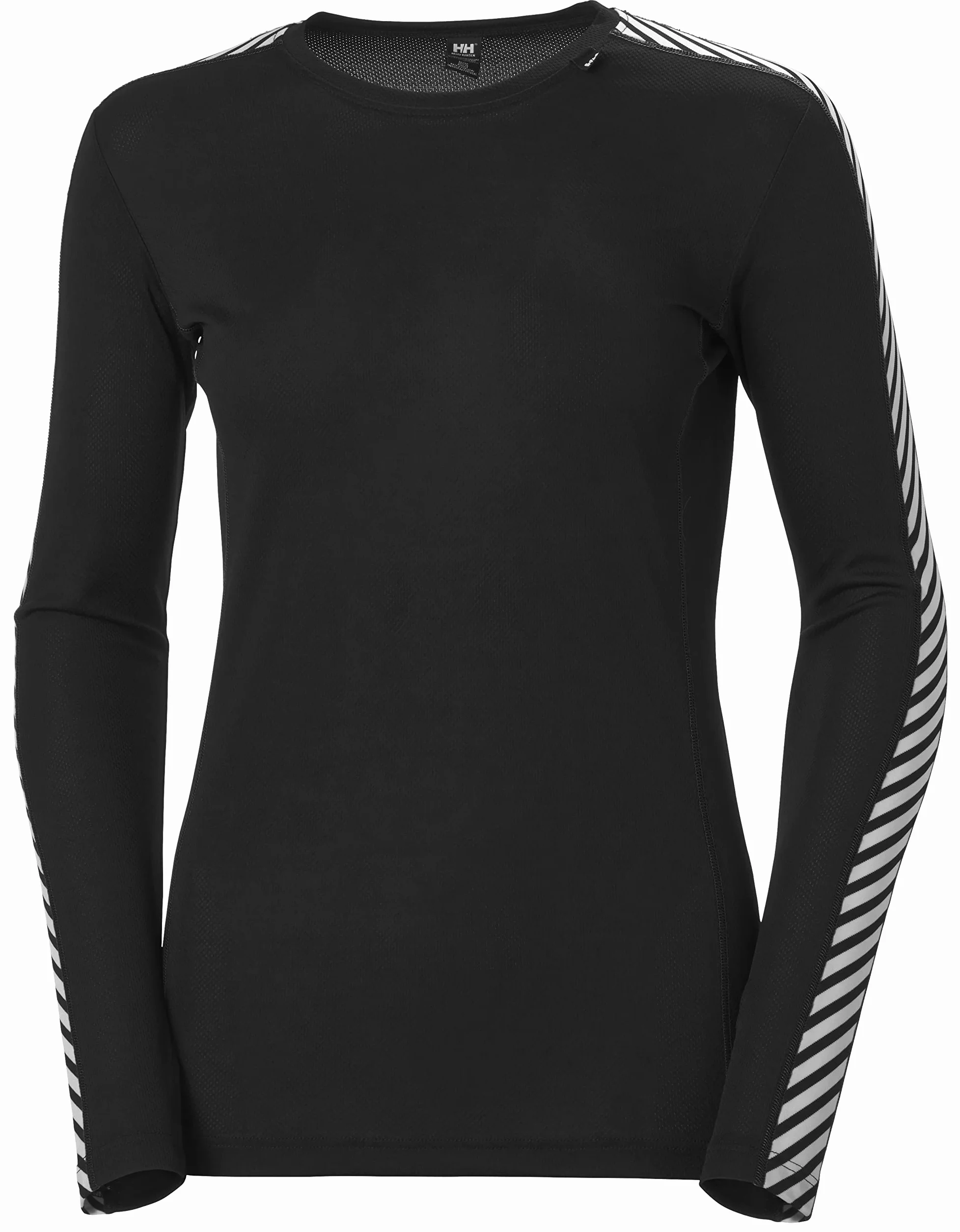 Helly-Hansen Kobiety W HH Lifa Crew Koszulka Termiczna, Czarny, S