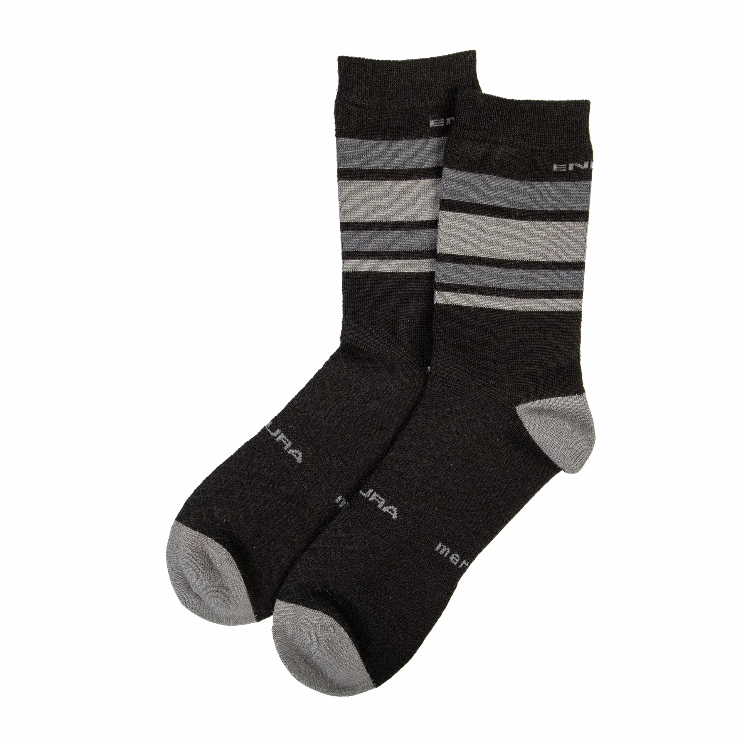 Endura Męskie skarpety Baabaa Merino w paski (1 szt.)