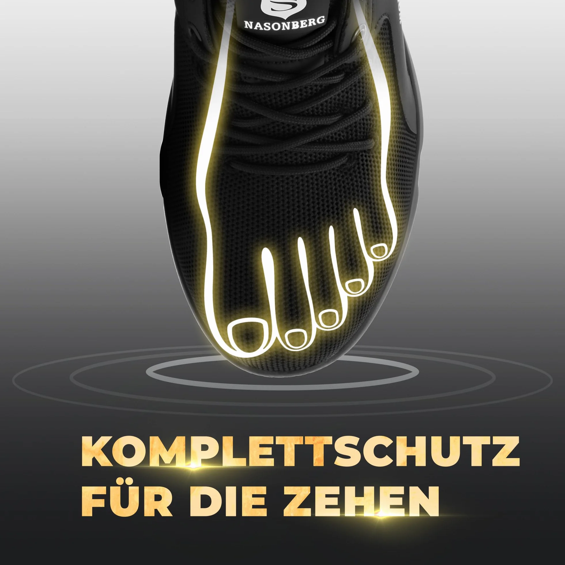 Obuwie ochronne męskie damskie sportowe lekkie stalowe noski - trampki ochronne Uniseks 36-48 EU