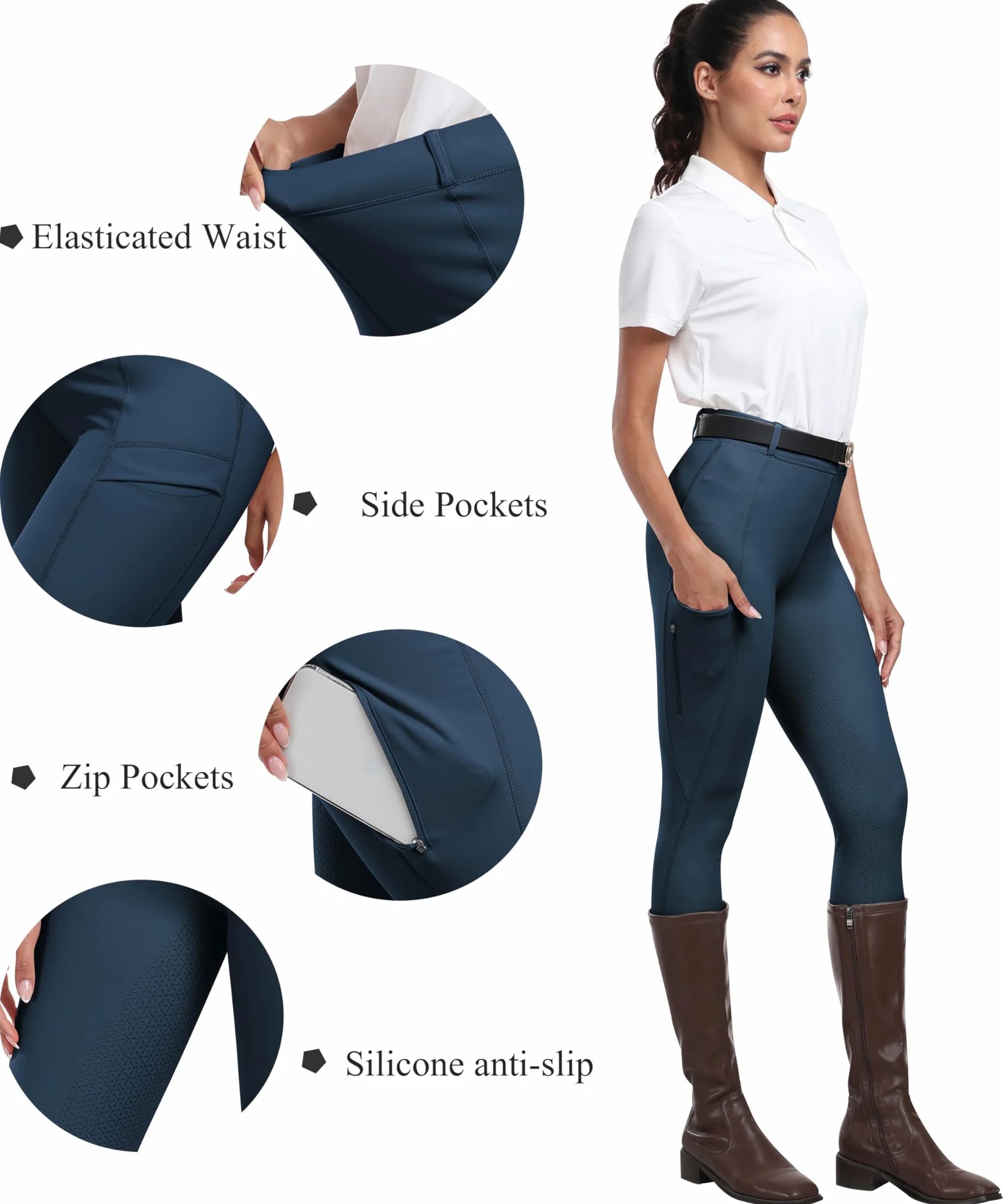 MoFiz Reitsport-hosen für Damen - Spodnie Kobiety