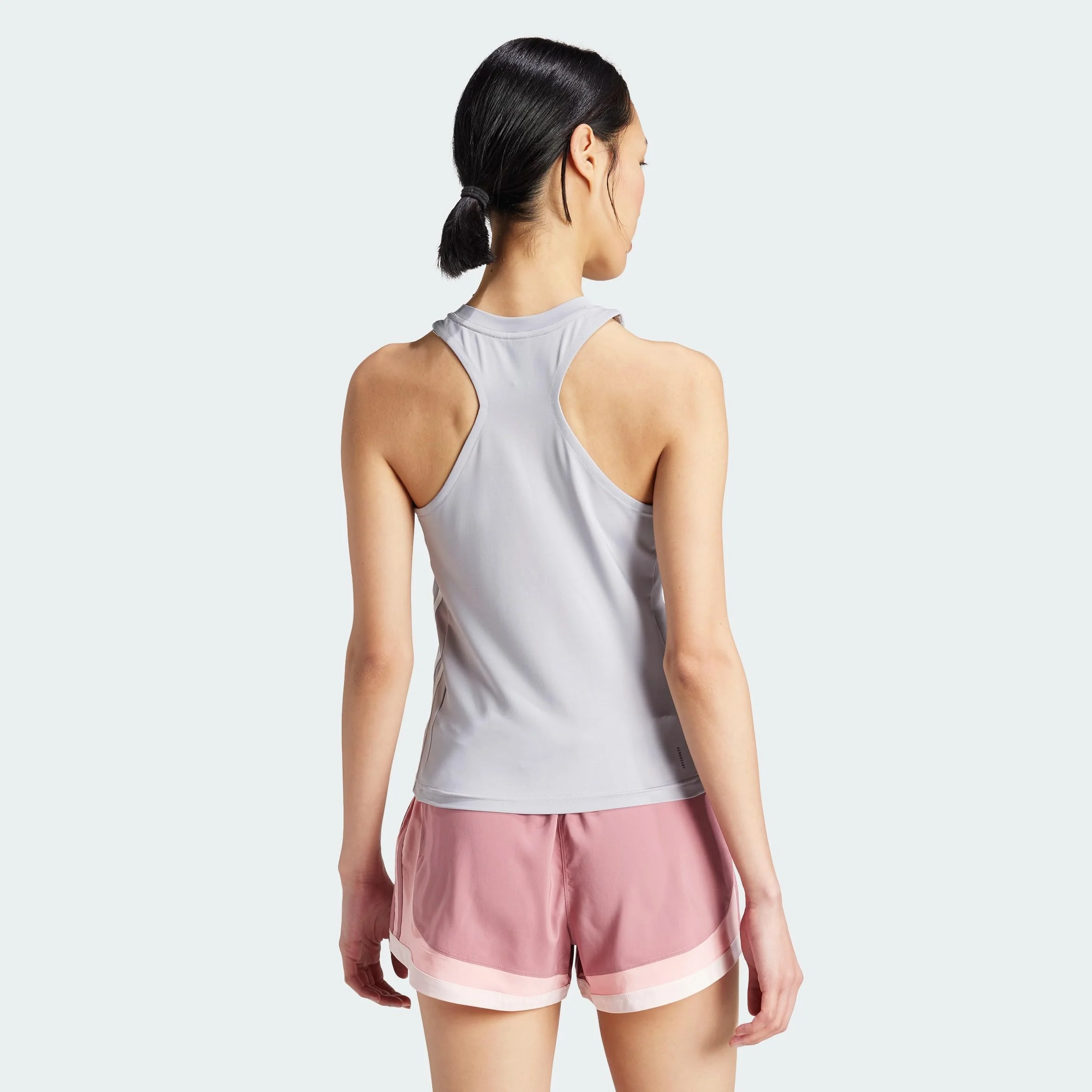 adidas Kobiety AEROREADY Train Essentials Regular 3-Stripes Tank Top, glory grey/white, XL