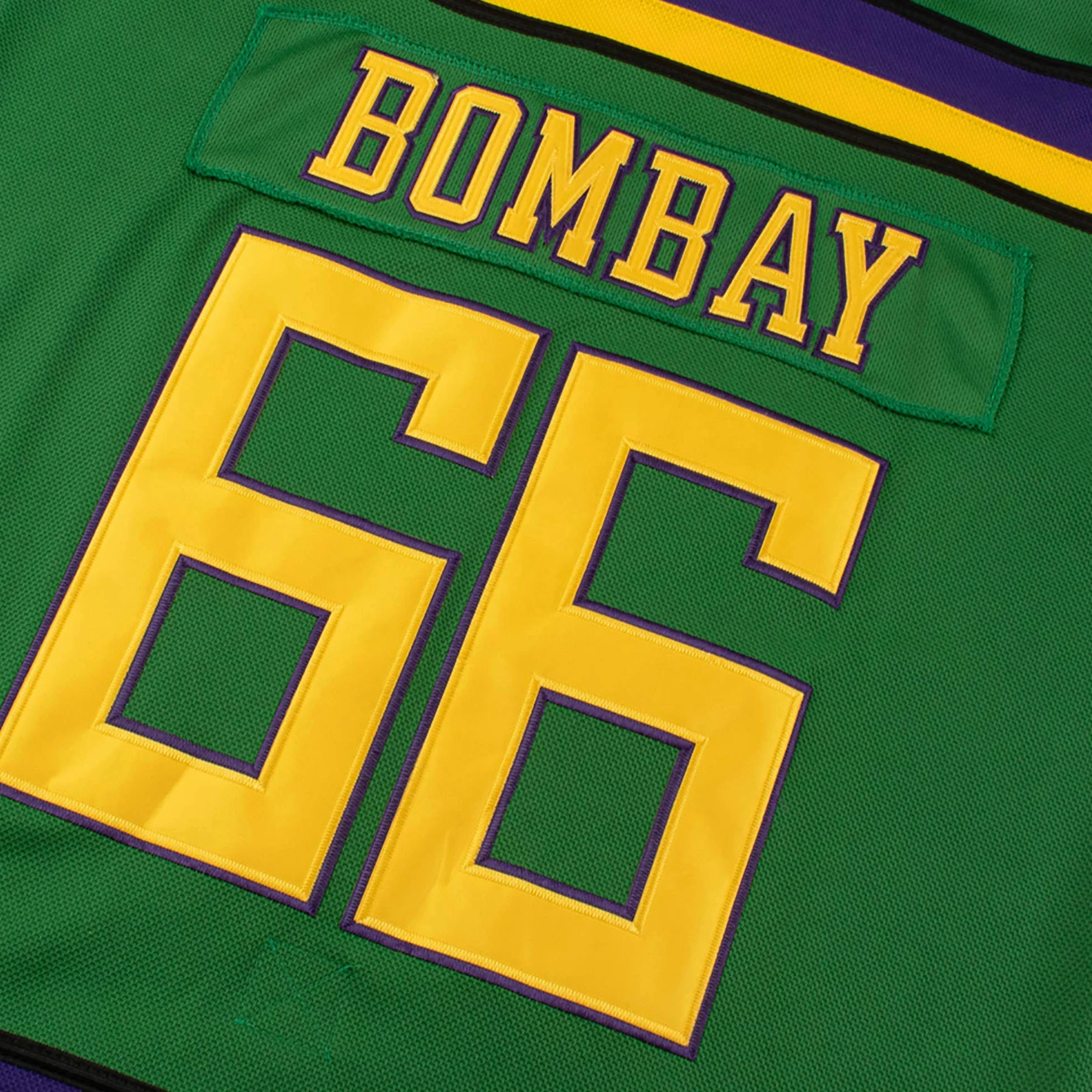 Gordon Bombay #66 Mighty Ducks film hokej na lodzie trykoty Jersey męska bluza oddychająca koszulka odzież