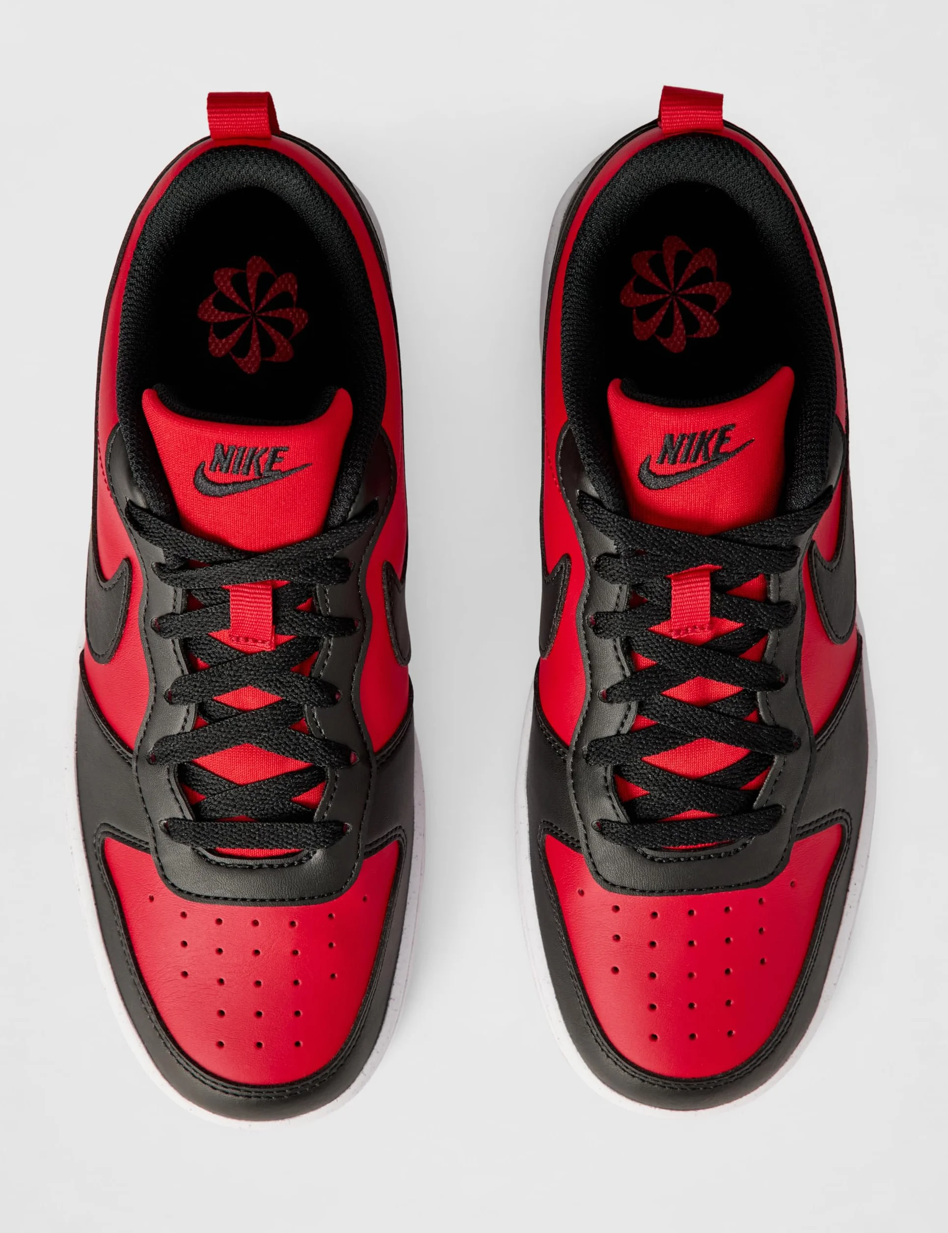 Nike Court Borough Low Recraft (duże dziecko), Uniwersytet czerwony/czarno-biały, 23.5 EU