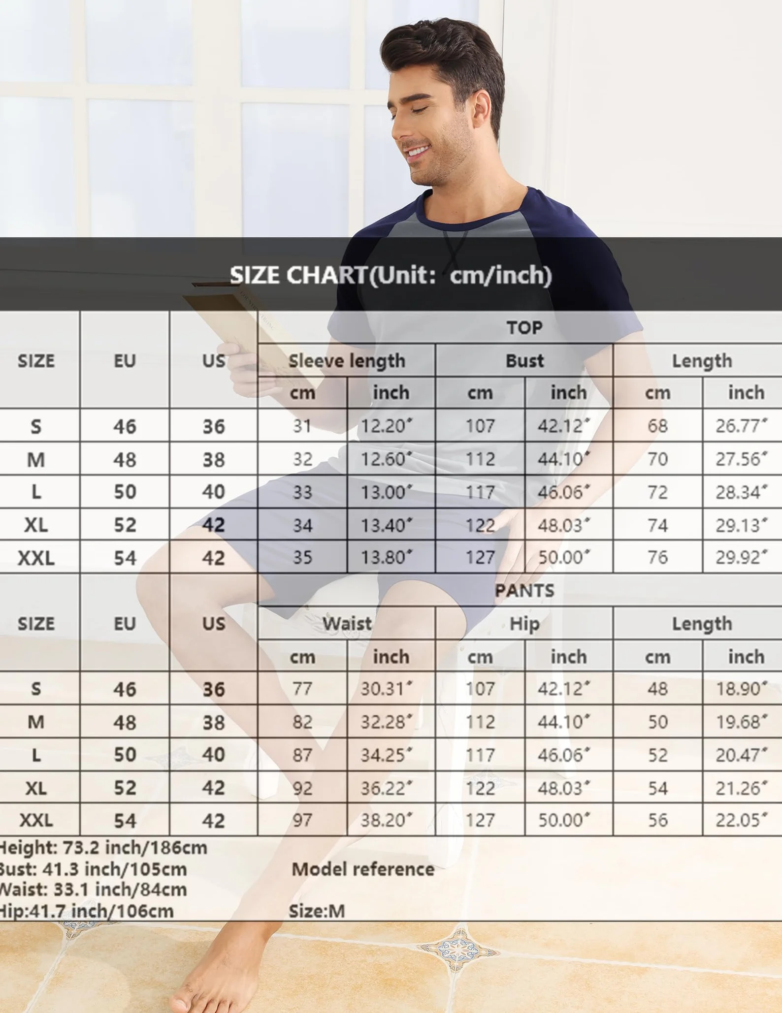Zestaw piżam męskich bawełnianych piżam dla mężczyzn z krótkim rękawem i szortami zestawy piżam wygodna lekka odzież domowa męska bielizna nocna zestaw z kieszeniami