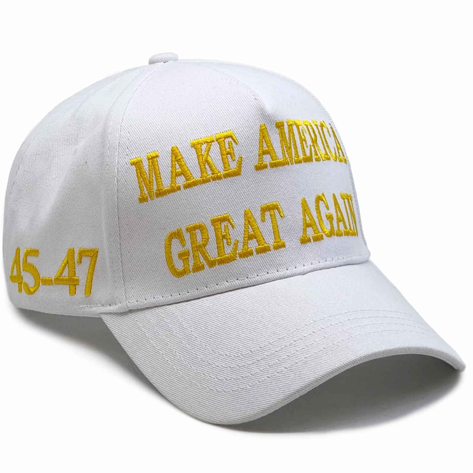 Trump 2024 MAGA Czapka Make America Great Again, Donald Trump, haftowane hasło, amerykańska flaga, regulowana czapka baseballowa