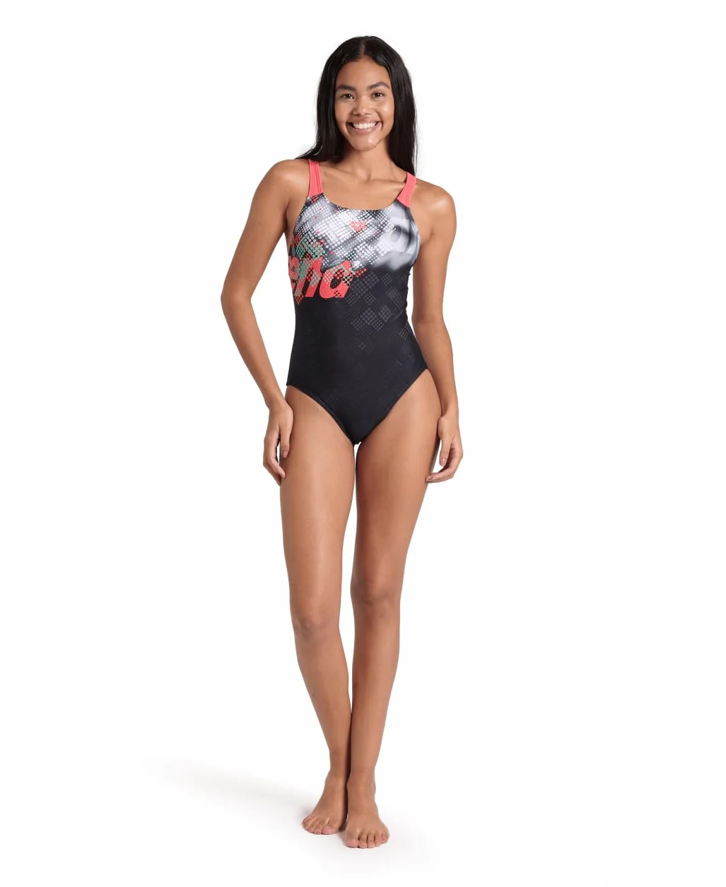 ARENA Pełny Kobiety Women's Arena Splash Point Swimsuit Swim Pro Back