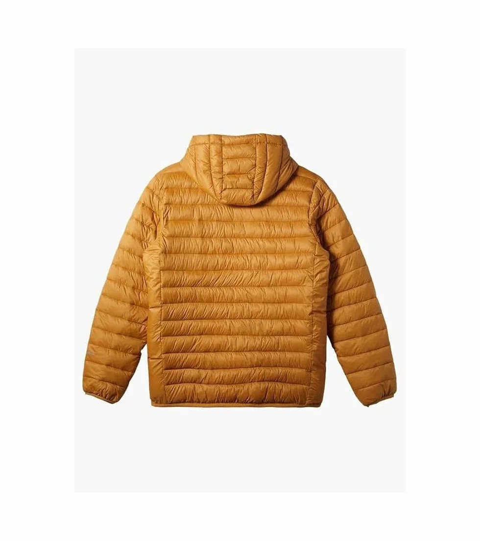 Quiksilver Męska kurtka scaly kaptur, br?zowy, M