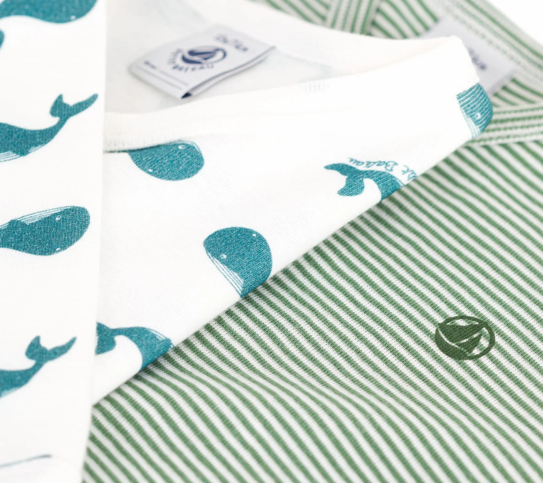 Petit Bateau Artykuły do spania (opakowanie 2) unisex, Wariant 1, 3 mesi