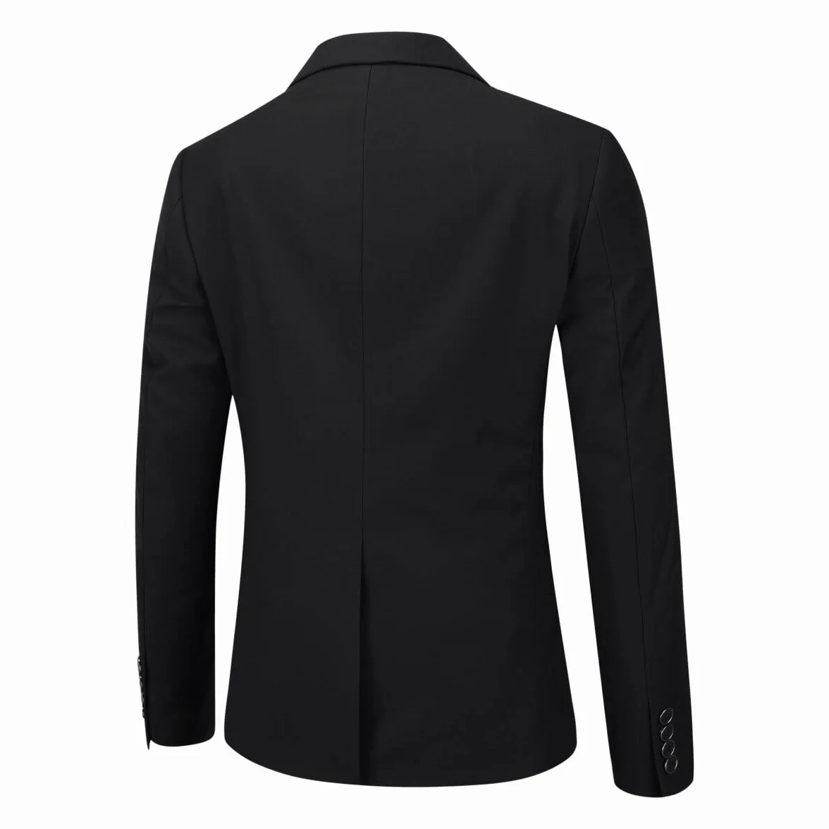 YOUTHUP 3-częściowy garnitur slim fit dla mężczyzn elegancki biznesowy garnitur ślubny marynarka kamizelki spodnie