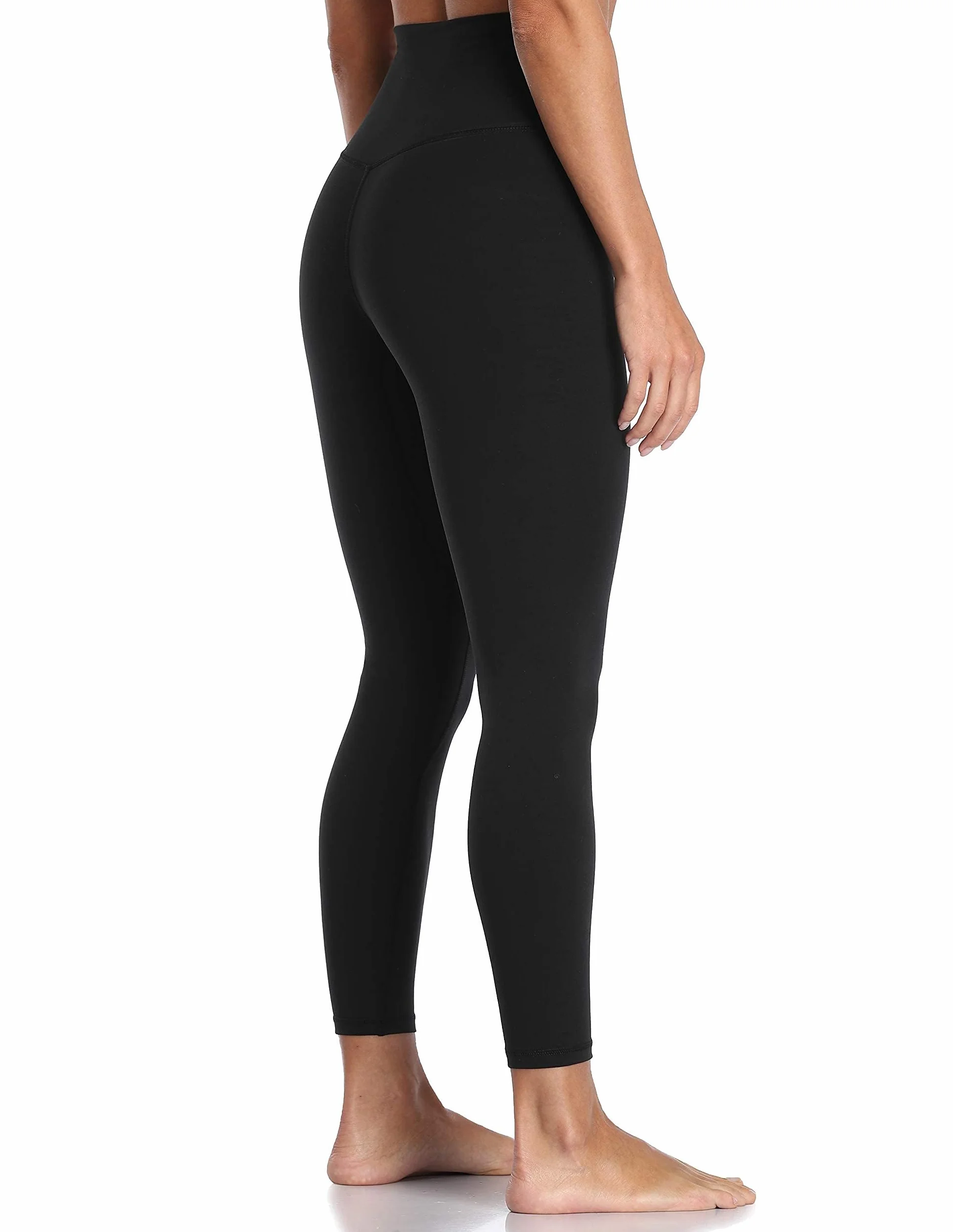 Colorfulkoala Damskie legginsy treningowe z wysokim stanem, kontrola brzucha, ultra miękkie spodnie do jogi 63 cm