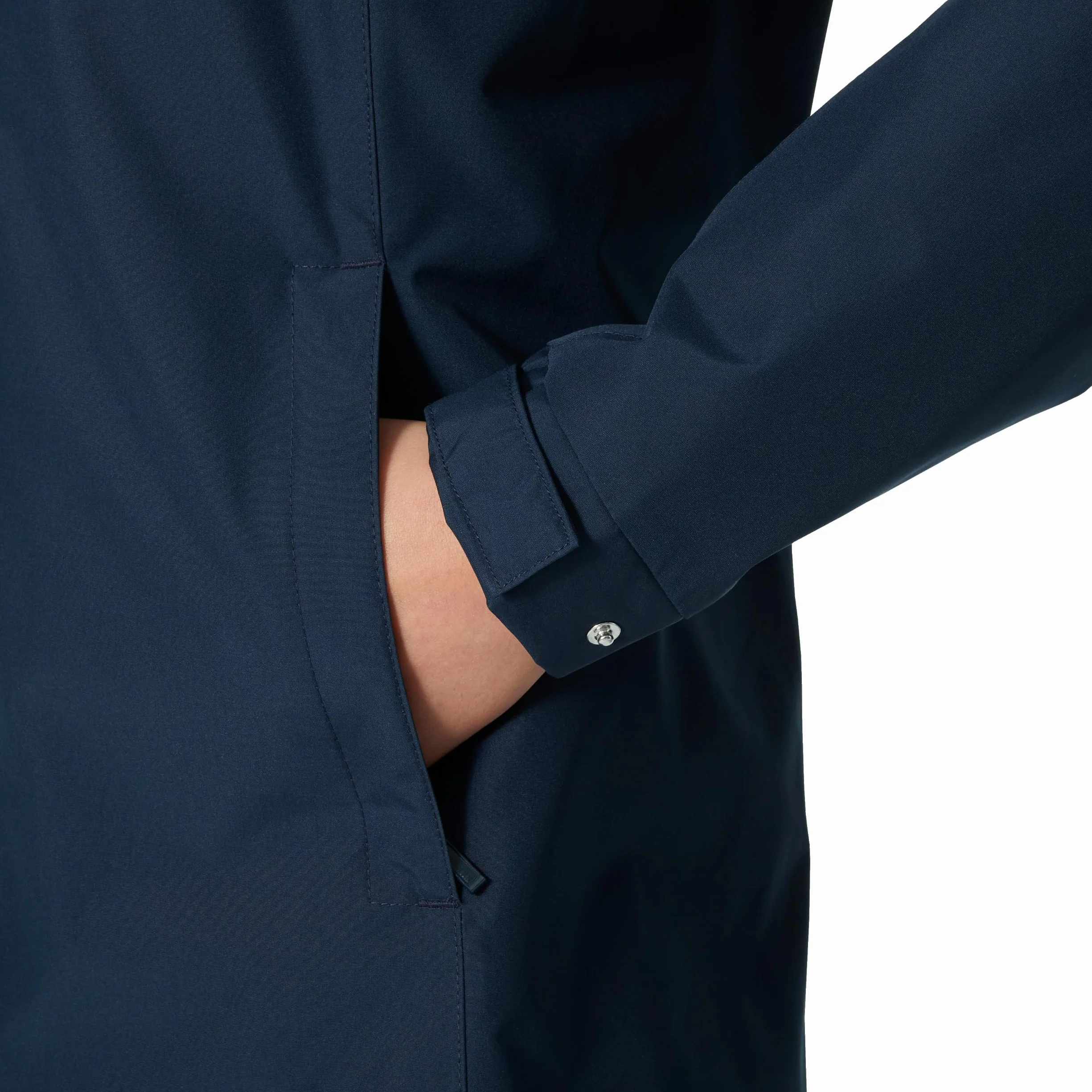 Helly-Hansen Kobiety Aden Long Płaszcz, Granatowy, L
