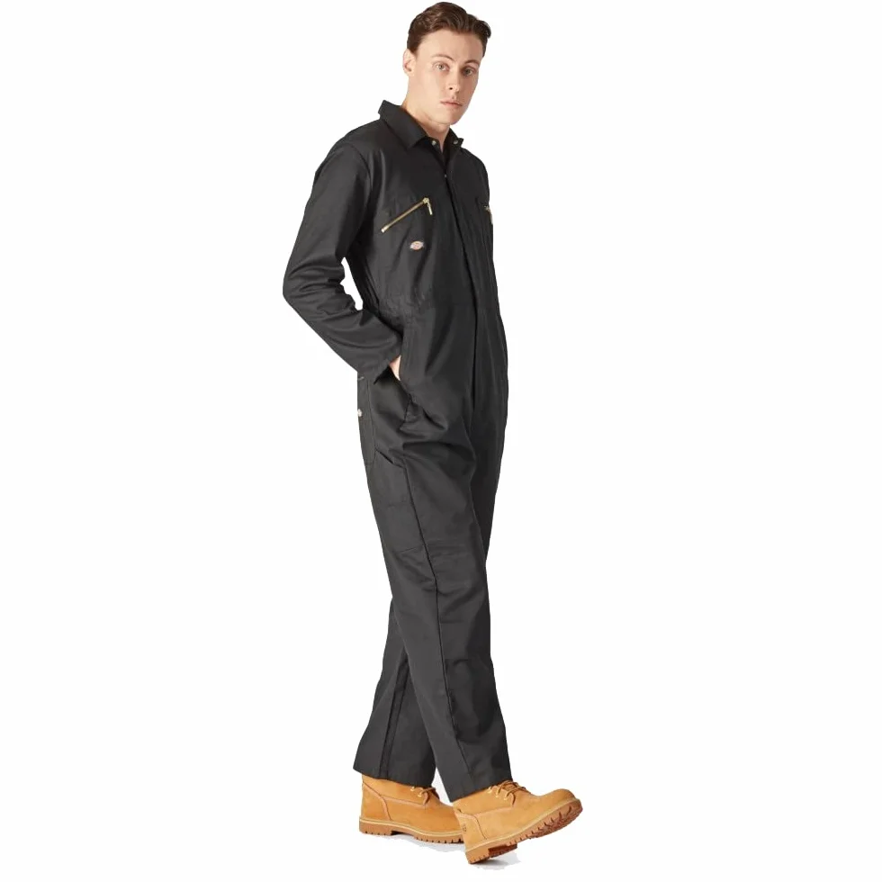 Dickies - Kombinezony męskie, kombinezony Redhawk, regularny krój, Czarny