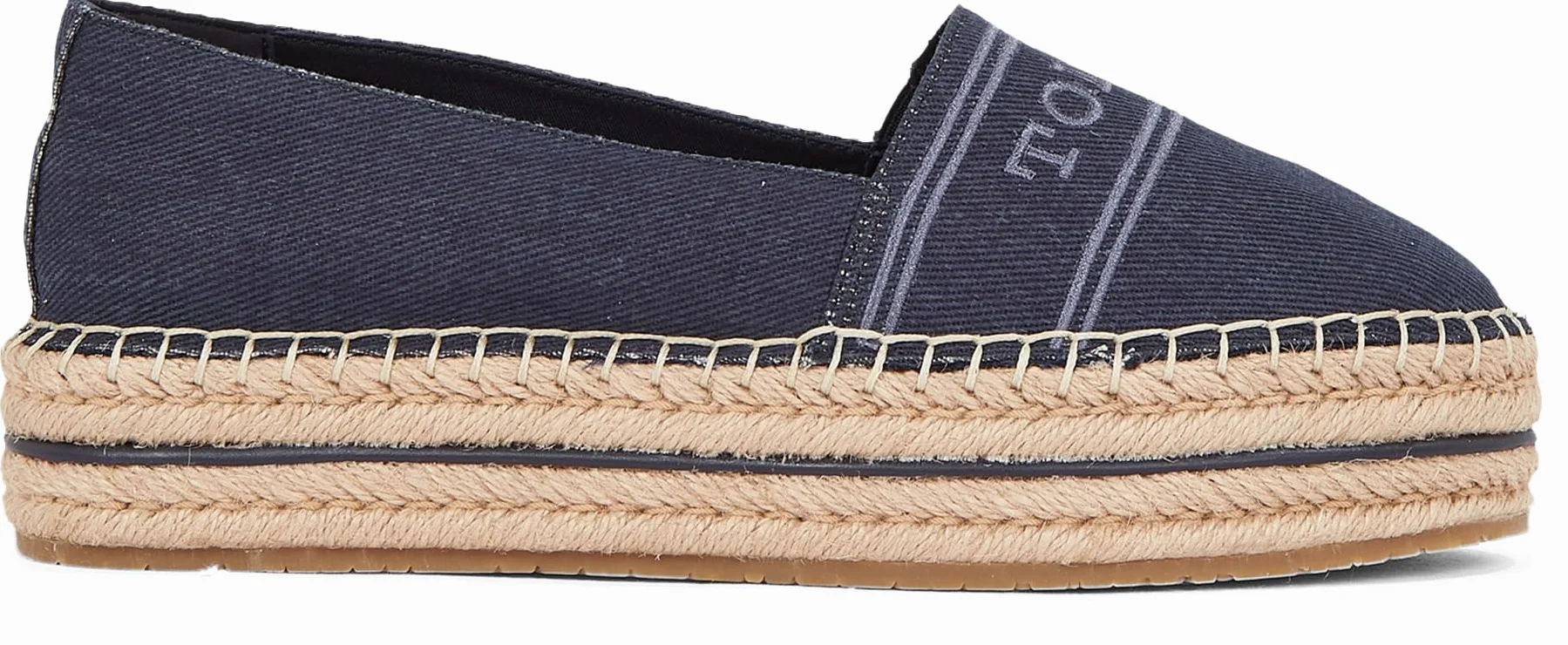 Tommy Hilfiger Kobiety Denim Platform EspadrilleEspadryle
