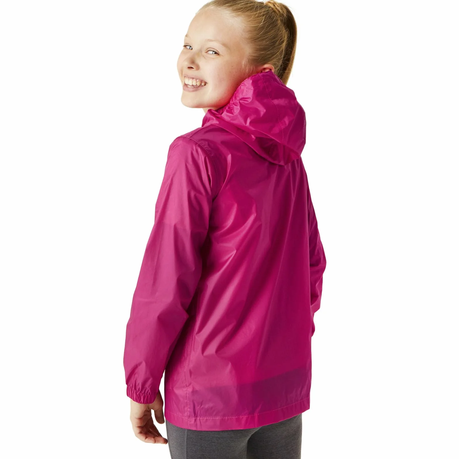 Kurtka Regatta Unisex Kids Pack-It III wodoodporna, składana kurtka turystyczna