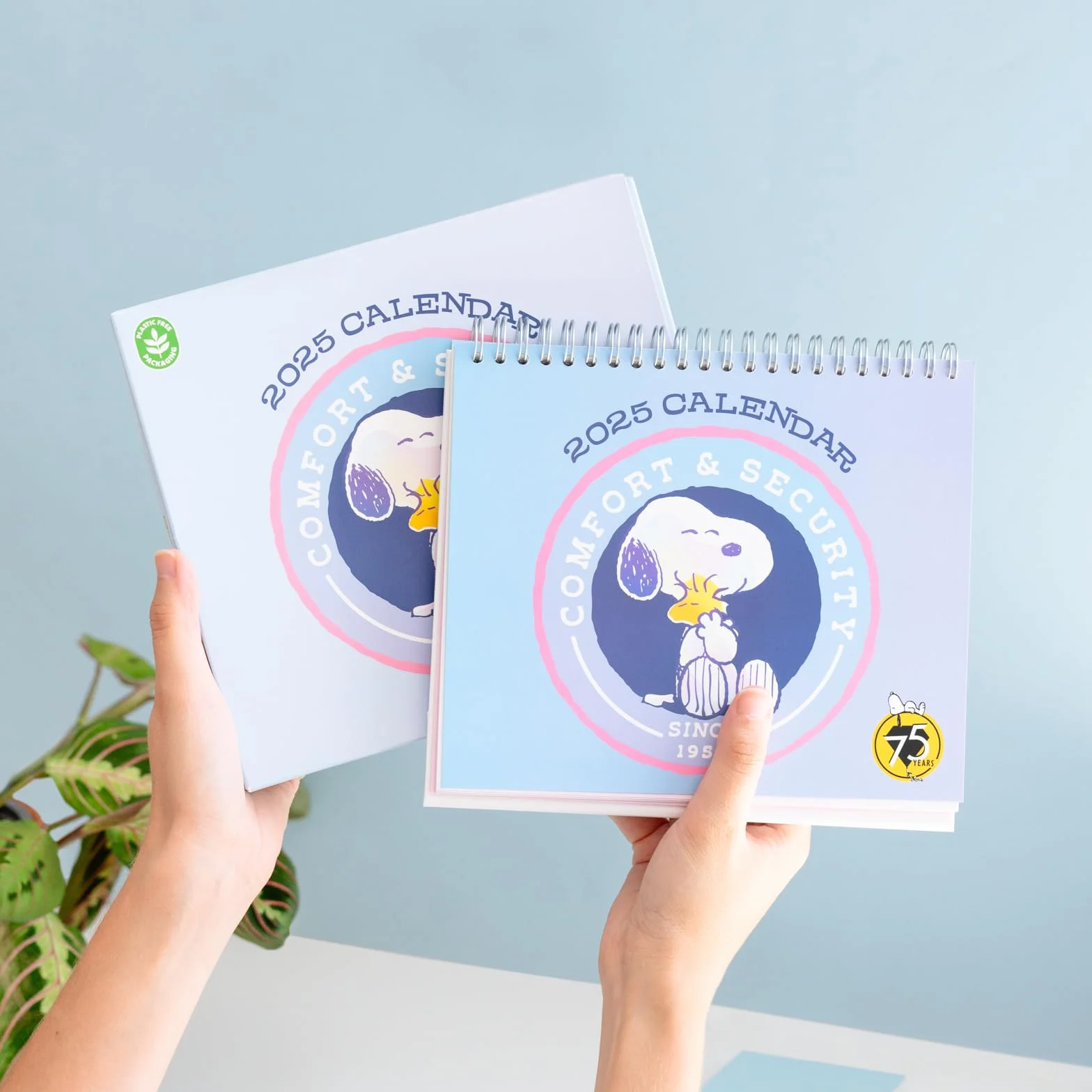 Grupo Erik Snoopy Desk Calendar 2025 | 8 x 7 inches - 20 x 17 cm | 12 Month Desk Planner, Desktop Calendar 2025 | Snoopy Calendar 2025, Snoopy Gifts, Snoopy Merchandise