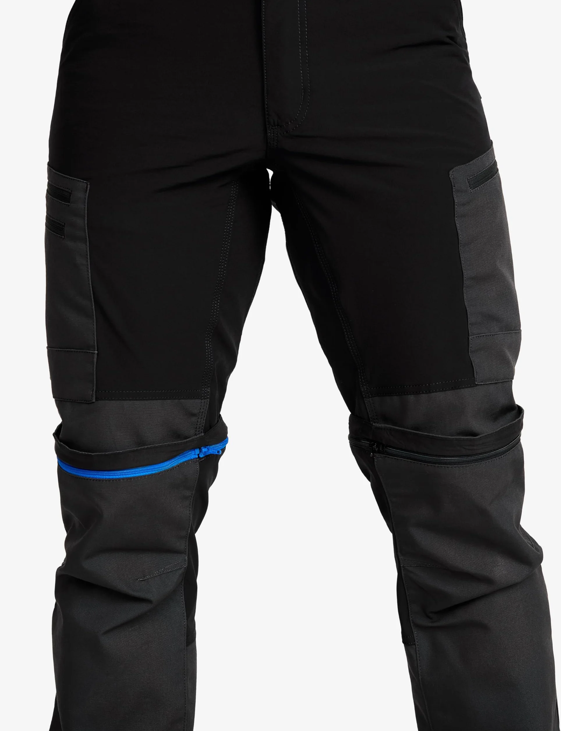 RevolutionRace RVRC GP Pro Zip-Off Pants Męskie, Solidne, oddychające, dające się zamienić w szorty spodnie do wszelkich aktywności na świeżym powietrzu