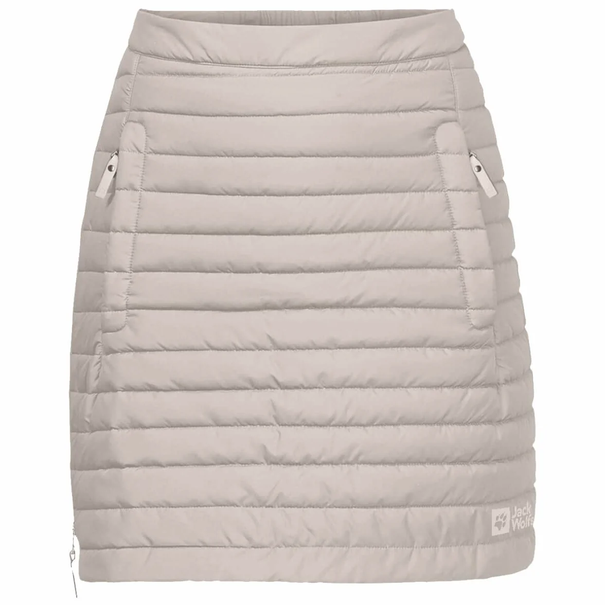 Jack Wolfskin Damska spódnica Iceguard, zimowa perła, L (DE)