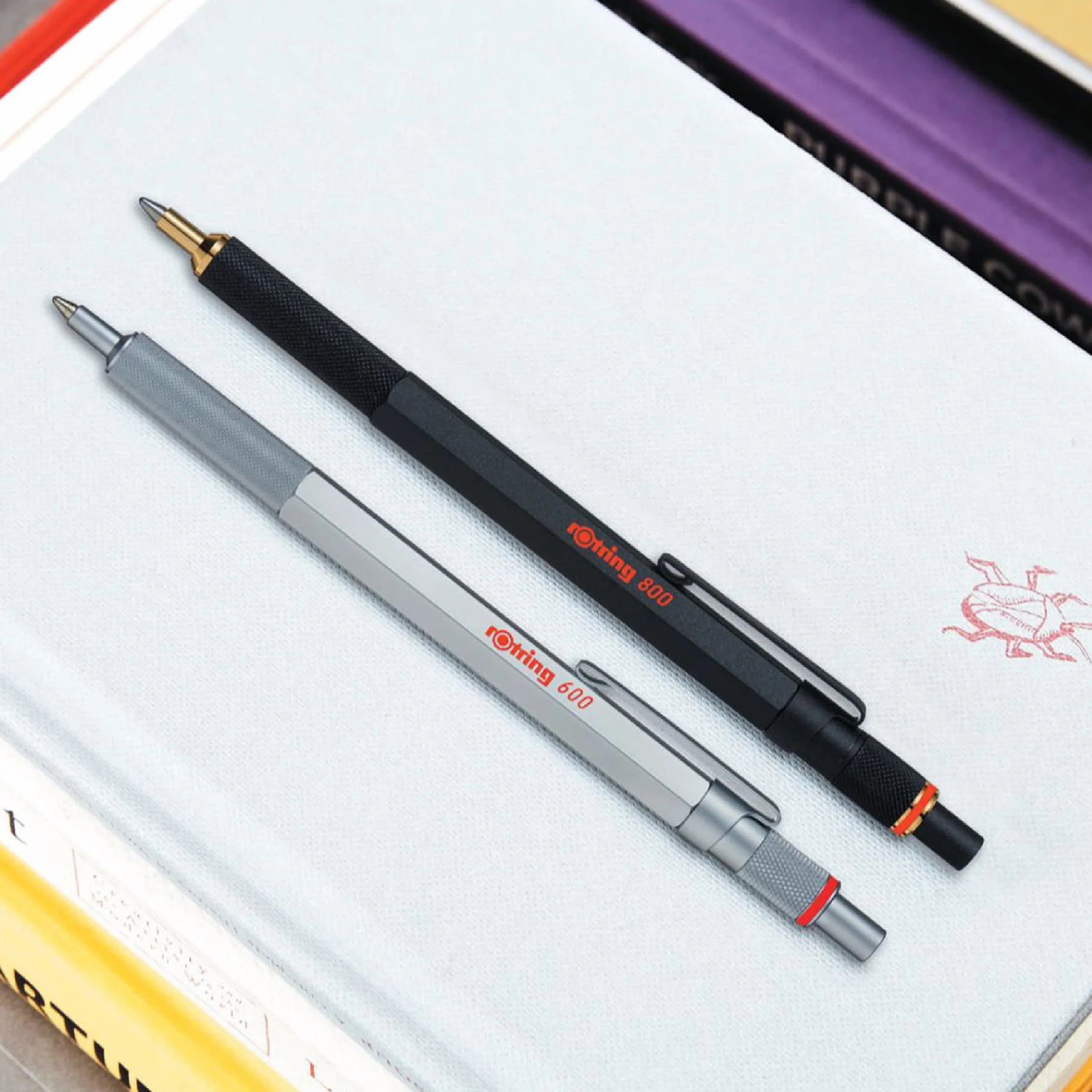 Rotring 800 2032579 Długopis, Czarny, 15.14 x 2.01 x 2.01 cm; 26 g