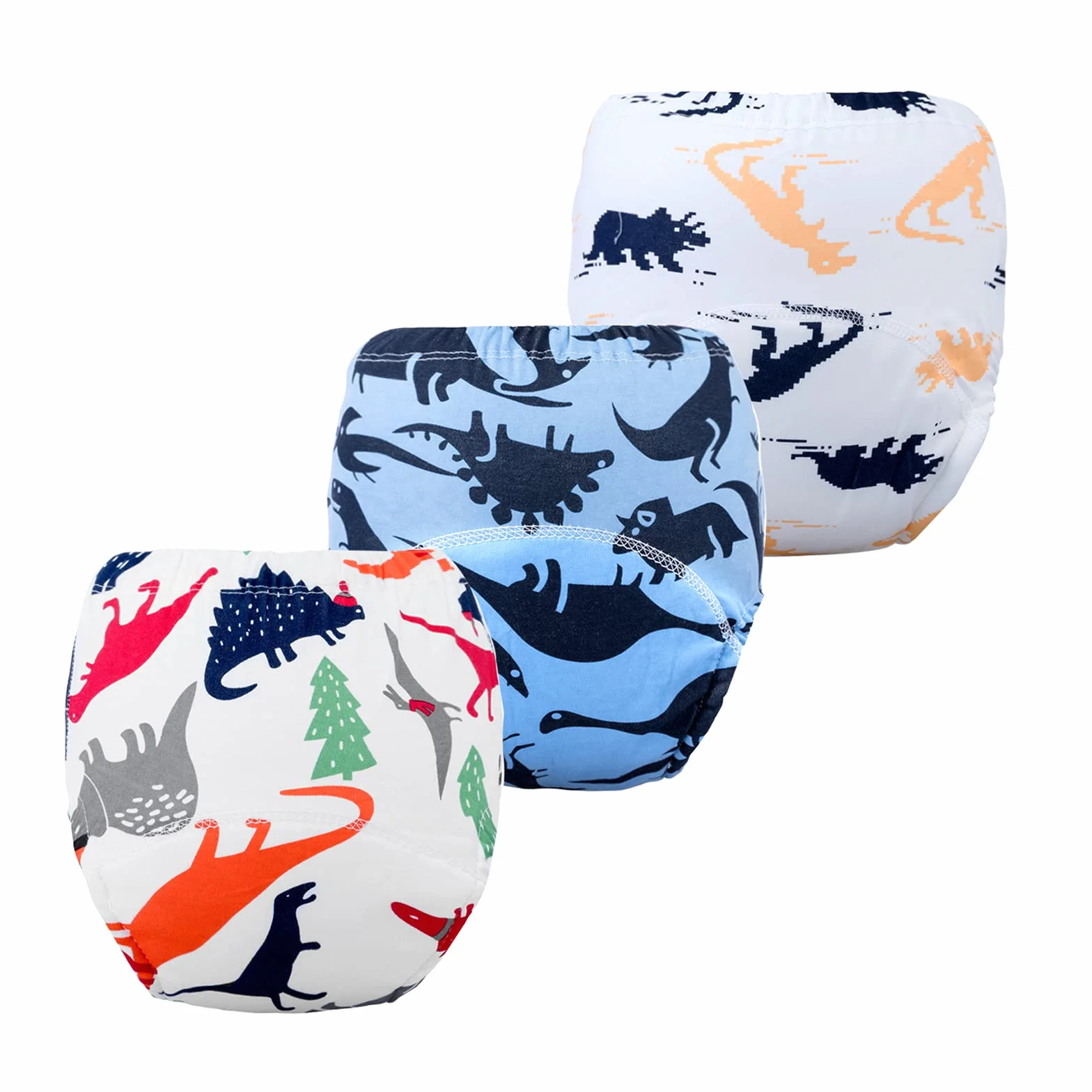 JackLoveBriefs Nocne spodnie treningowe niemowlęce dziecięce nocnik bielizna (od 1 do 5 lat, 8 sztuk