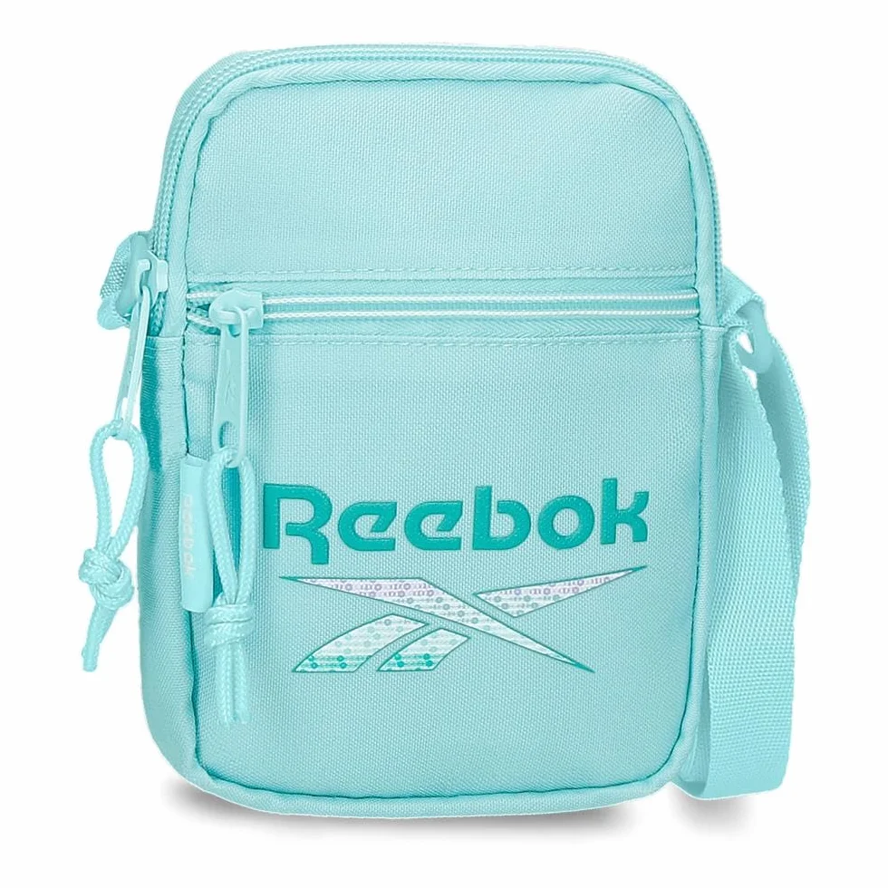 Reebok ANN Obudowa na messenger Mały Niebieski 12x17x2,5 cm Poliester, niebieski, Talla única, Mały pasek na ramię