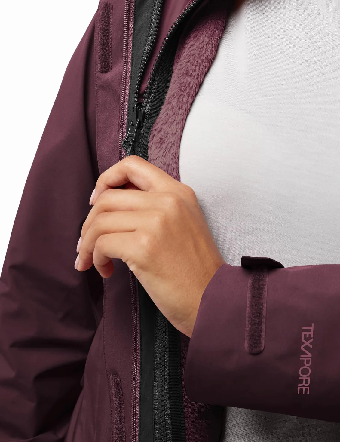 Jack Wolfskin Kurtka Kobiety Rotwand 3in1 Jkt W