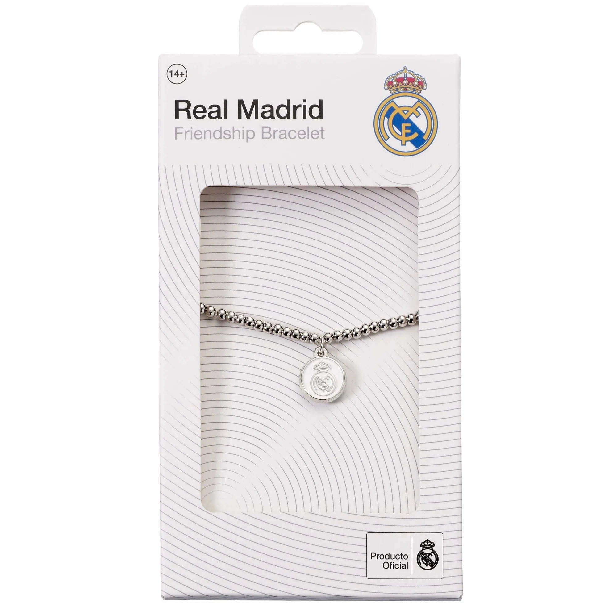 The Carat Shop Real Madrid Football Club srebrna bransoletka z perłami