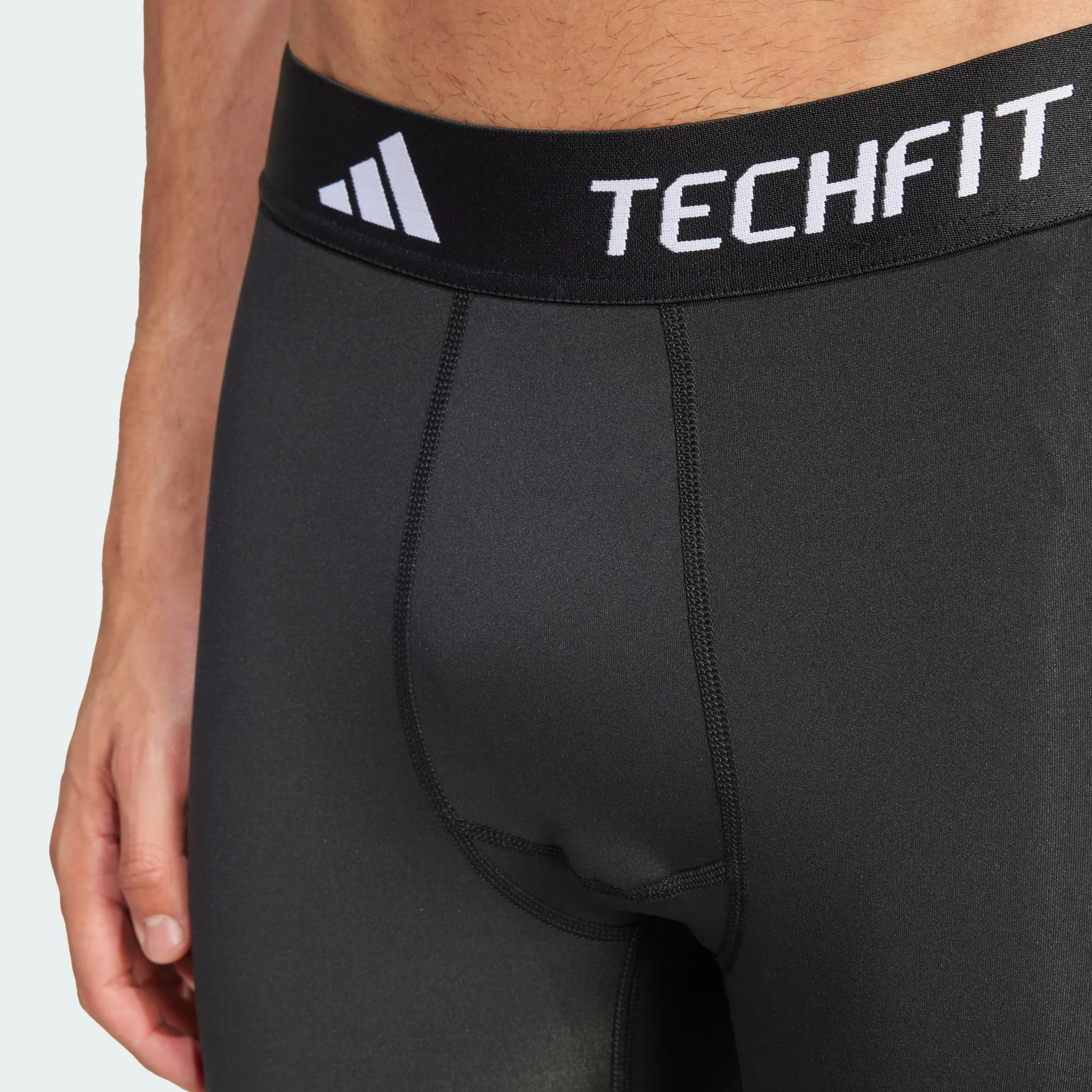 adidas Techfit Compression Training 3-stripes Long Tight - Rajstopy Mężczyźni