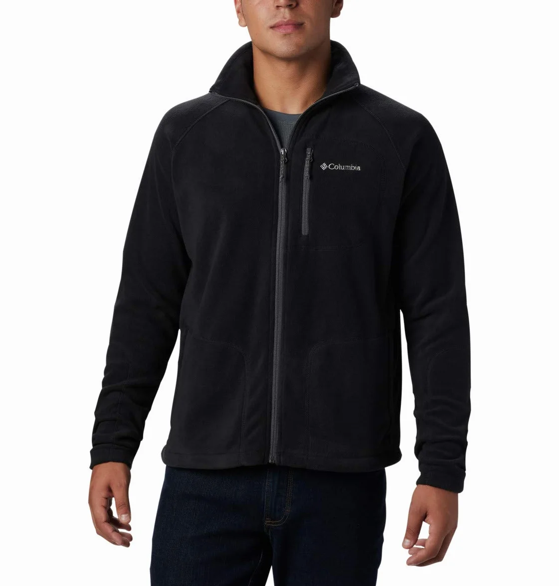 Columbia Fast Trek 2 Full Zip Fleece, Kurtka polarowa Mężczyźni, Black, XL