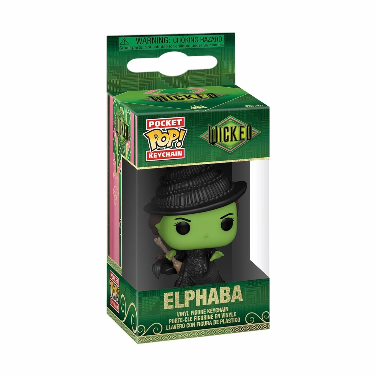 Funko POP! Keychain: WKD - brelok do kluczy Wicked Novelty - kolekcjonerska mini figurka - wypełniacz do pończoch - pomysł na prezent - oficjalny towar - fani filmów - dekoracja plecaka