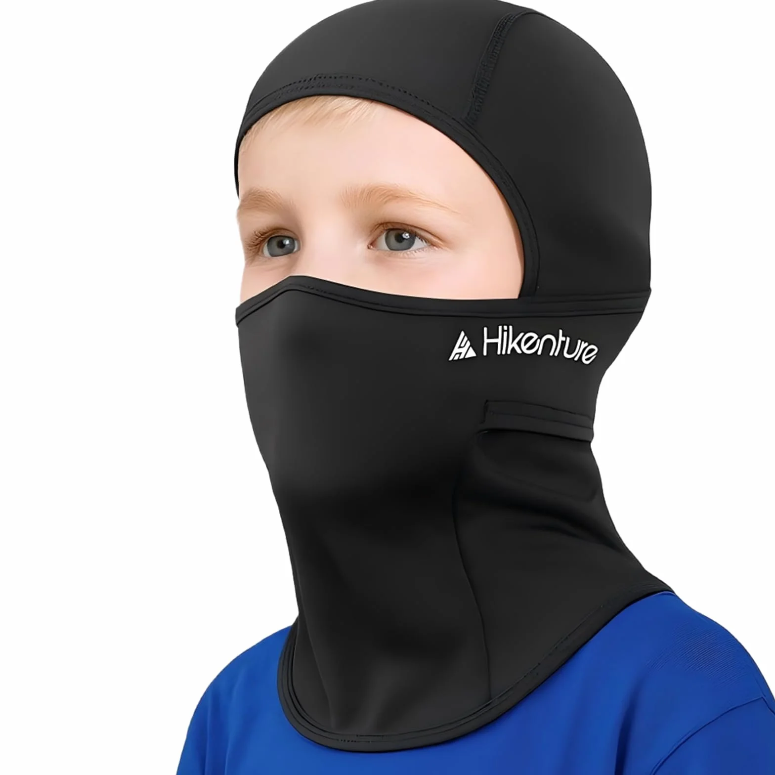 HIKENTURE Zimowa Kominiarka Dziecięca, Ciepła i Wiatroszczelna Balaclava, Maska Narciarska Pod Kask dla Chłopców i Dziewczynek, Do Jazdy Na Rowerze