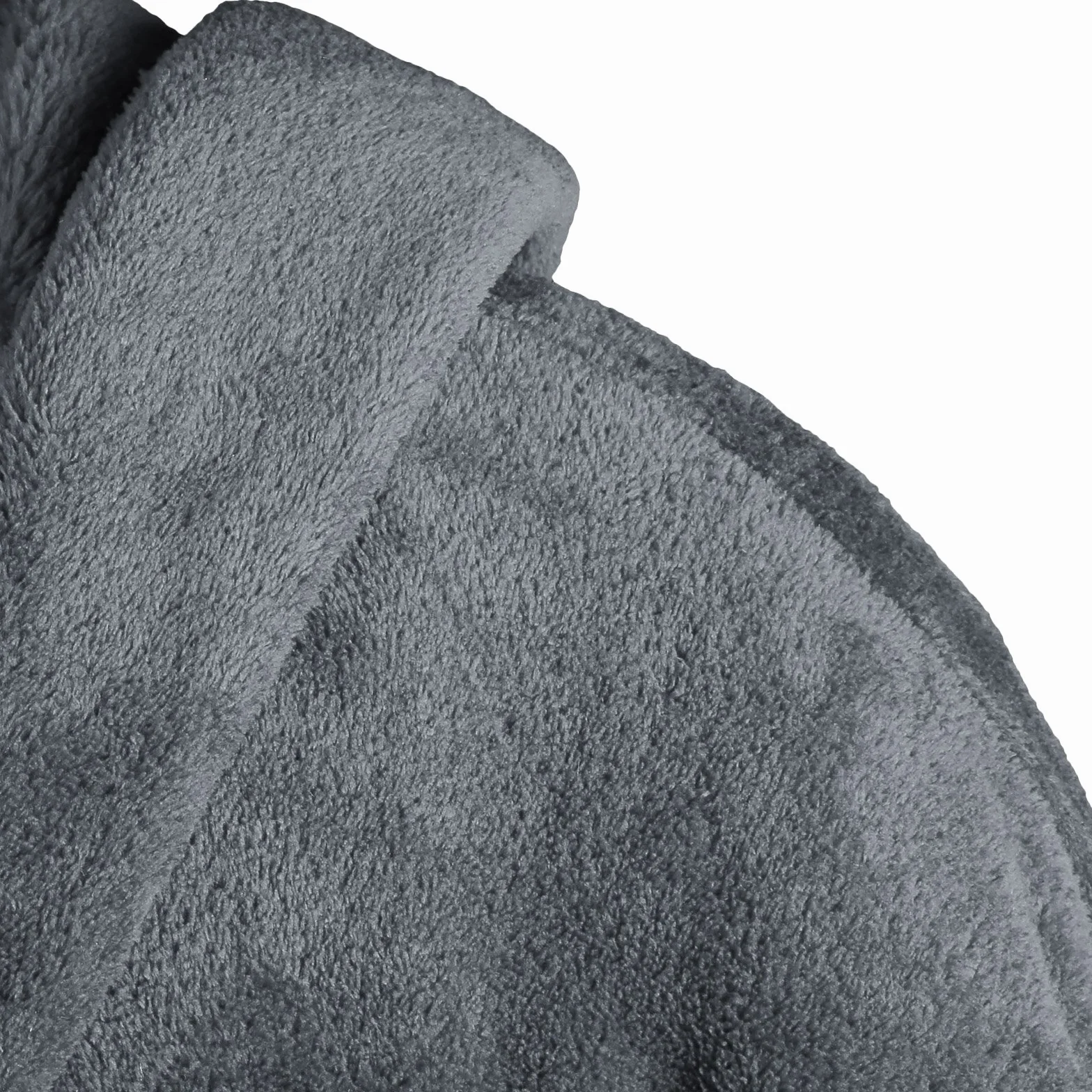 Gräfenstayn® Damski i męski szlafrok kąpielowy z kapturem, rozmiar S-XXXL Öko-Tex Standard 100, flanelowy polar