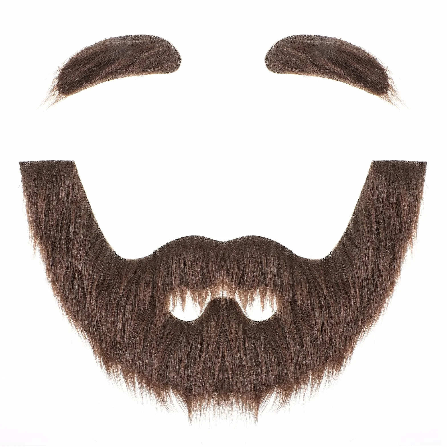 Sztuczne brody i sztuczne brwi, samoprzylepne, sztuczne wąsy, na cosplay, Halloween, imprezę, nowość cosplay, kostium na twarz