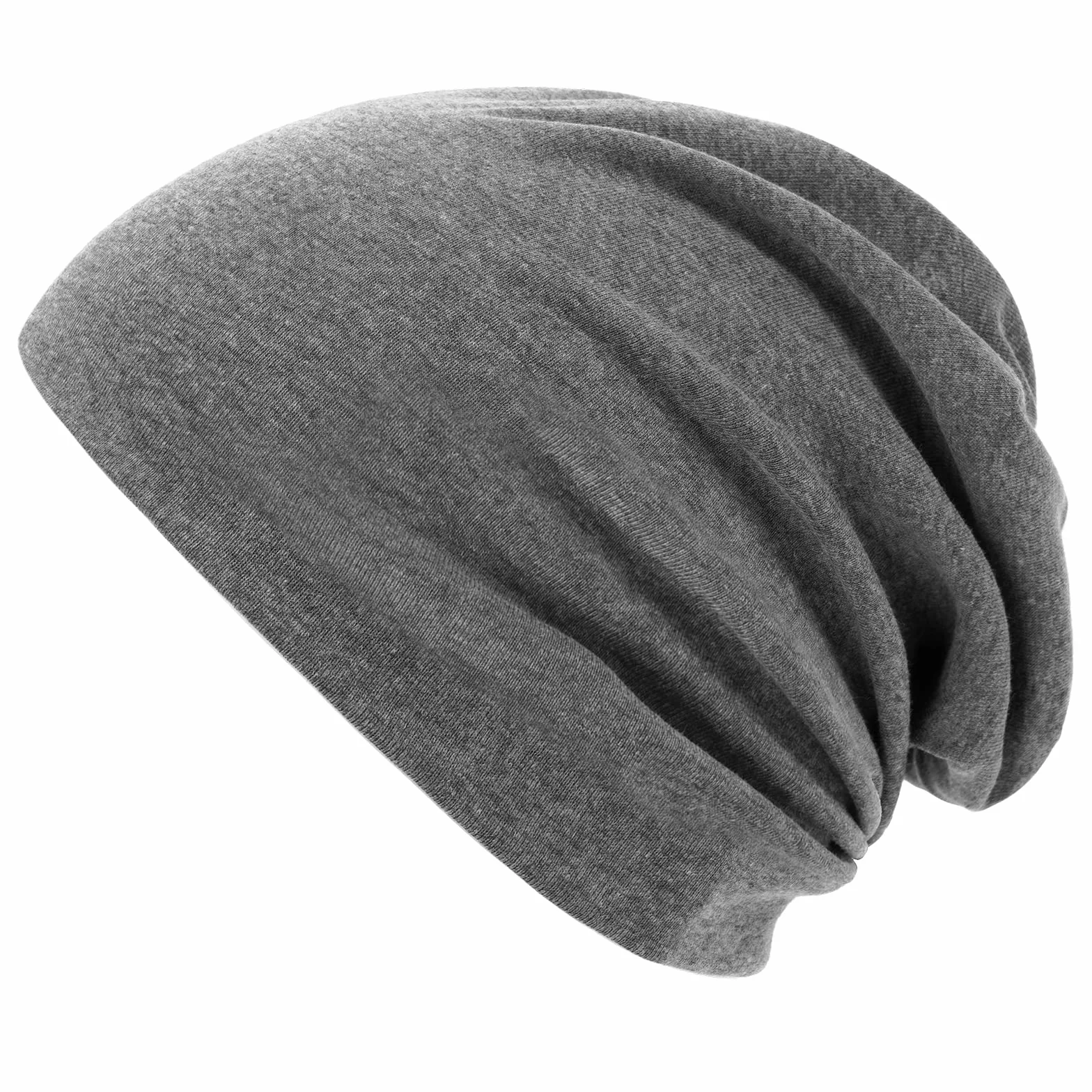 flintronic Czapka typu beanie, luźna czapka z bawełny, lekka i miękka czapka zimowa, elastyczna, dla mężczyzn i kobiet
