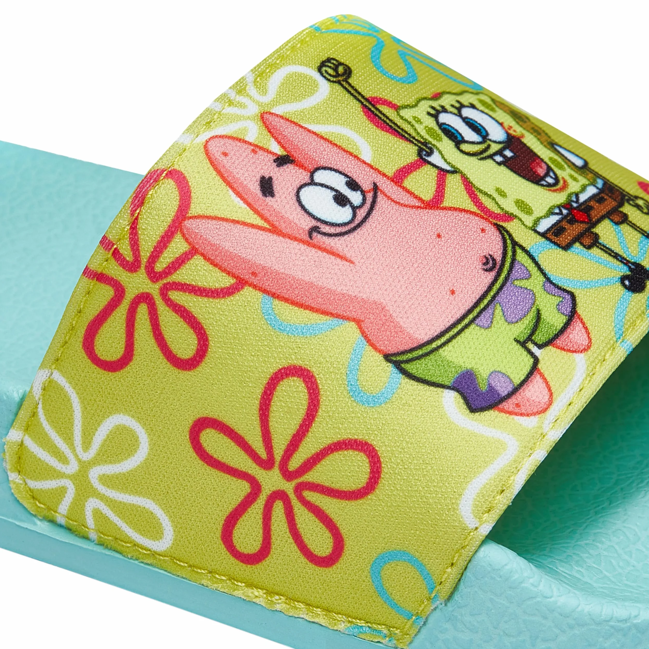 SPONGEBOB KANCIASTOPORTY Klapki dla chłopców | Klapki plażowe SpongeBob i Patrick | Letnie Sandały