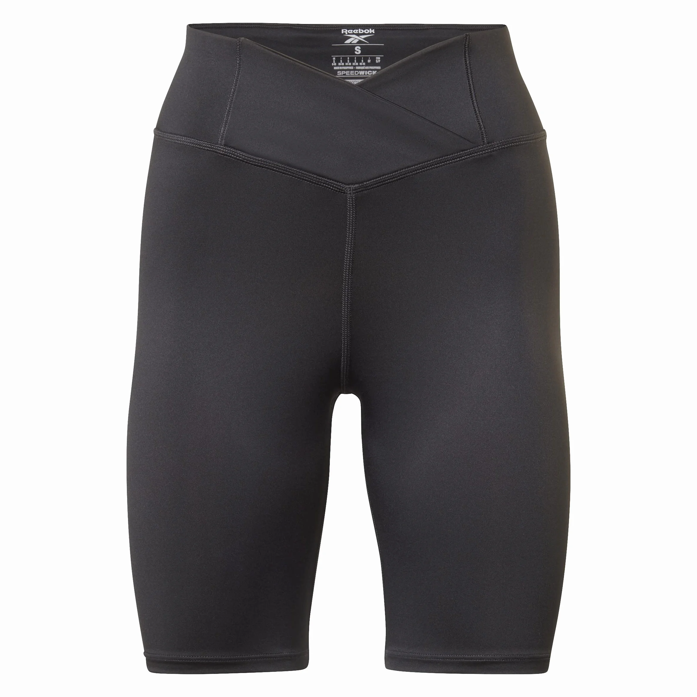 Reebok Pp Basic Bike Short - Reebok PP BASIC BIKE SHORT NGHBLK Damskie Rajstopy treningowe Kobiety
