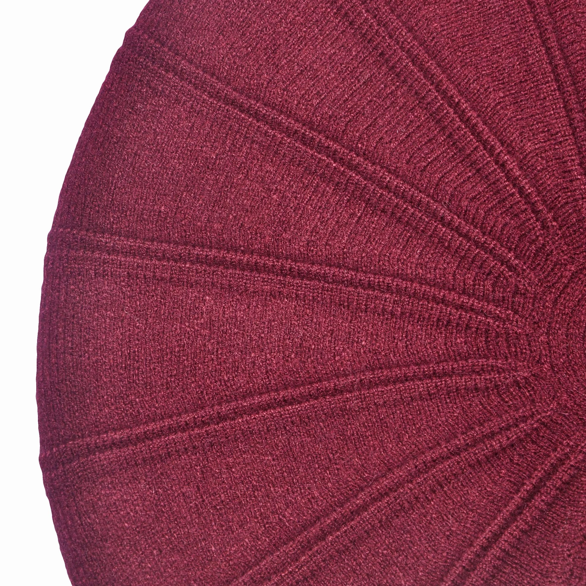 ZLYC Damski beret klasyczny, francuski, beret jednokolorowy, ciepły, burgund, jeden rozmiar