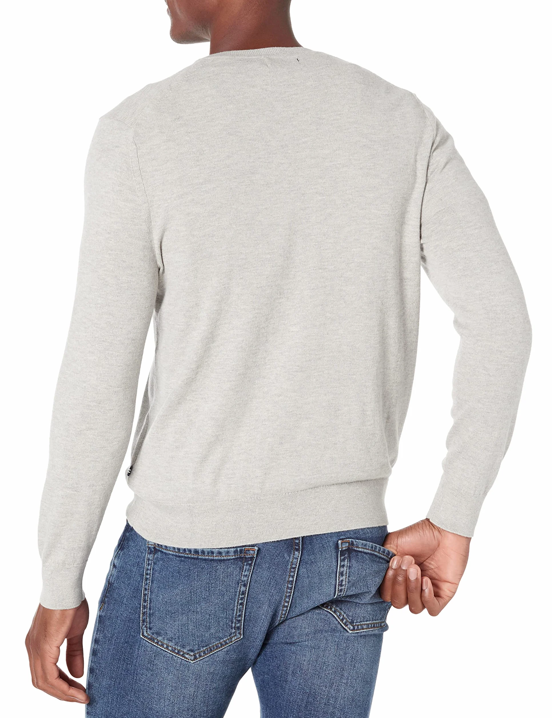 Nautica Sweter pullover Mężczyźni Classic Fit Soft Lightweight Jersey V-neck Sweater