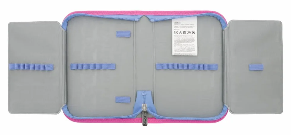 Herlitz Tornister Dziecięcy LoopButtefly Paradise z wyposażeniem | Plecak Szkolny jednokomorowy | Organizer Dla Ucznia Dzieci | Sztywne Plecy | Szkolna Torba na Plecy | Wytrzymały 16l, 950g, kl.1-3