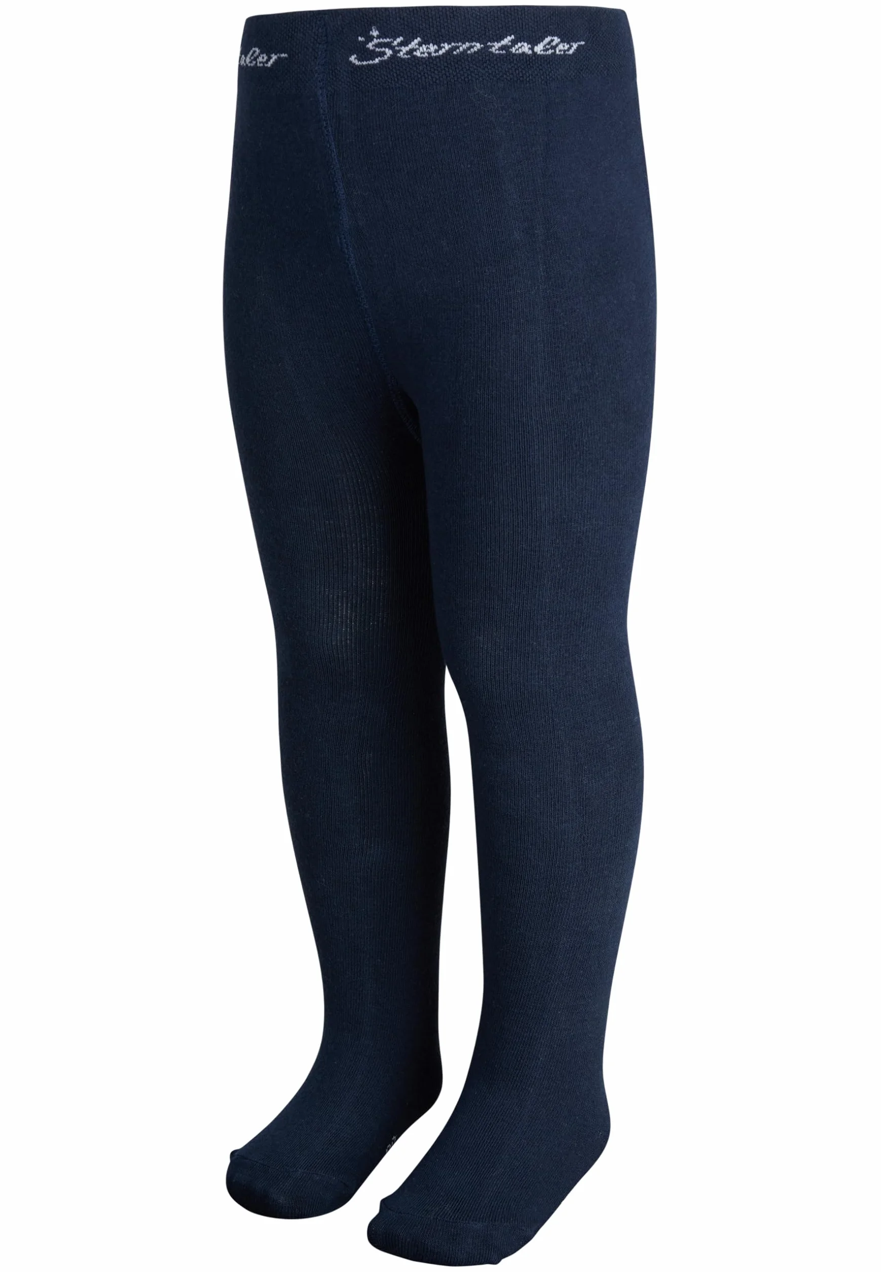 Rajstopy Sterntaler Strumpfhose Uni, Niebieski (Granatowy 300), 122-128