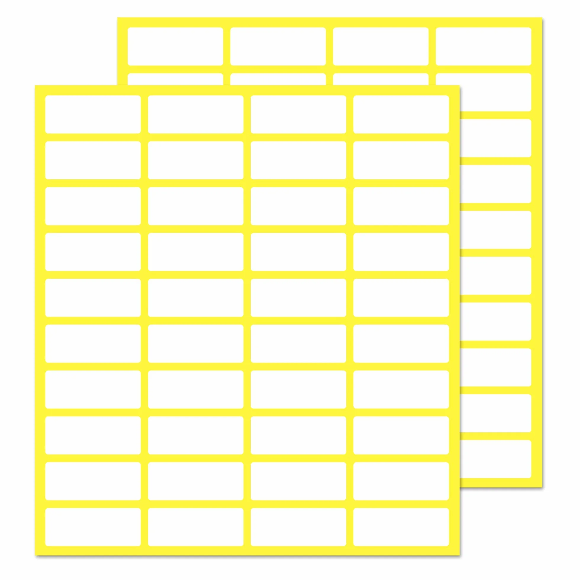 1000 Sztuk, 20 x 8 mm - Małe Białe Naklejki Cenowe Etykieta Samoprzylepna Do Pisania