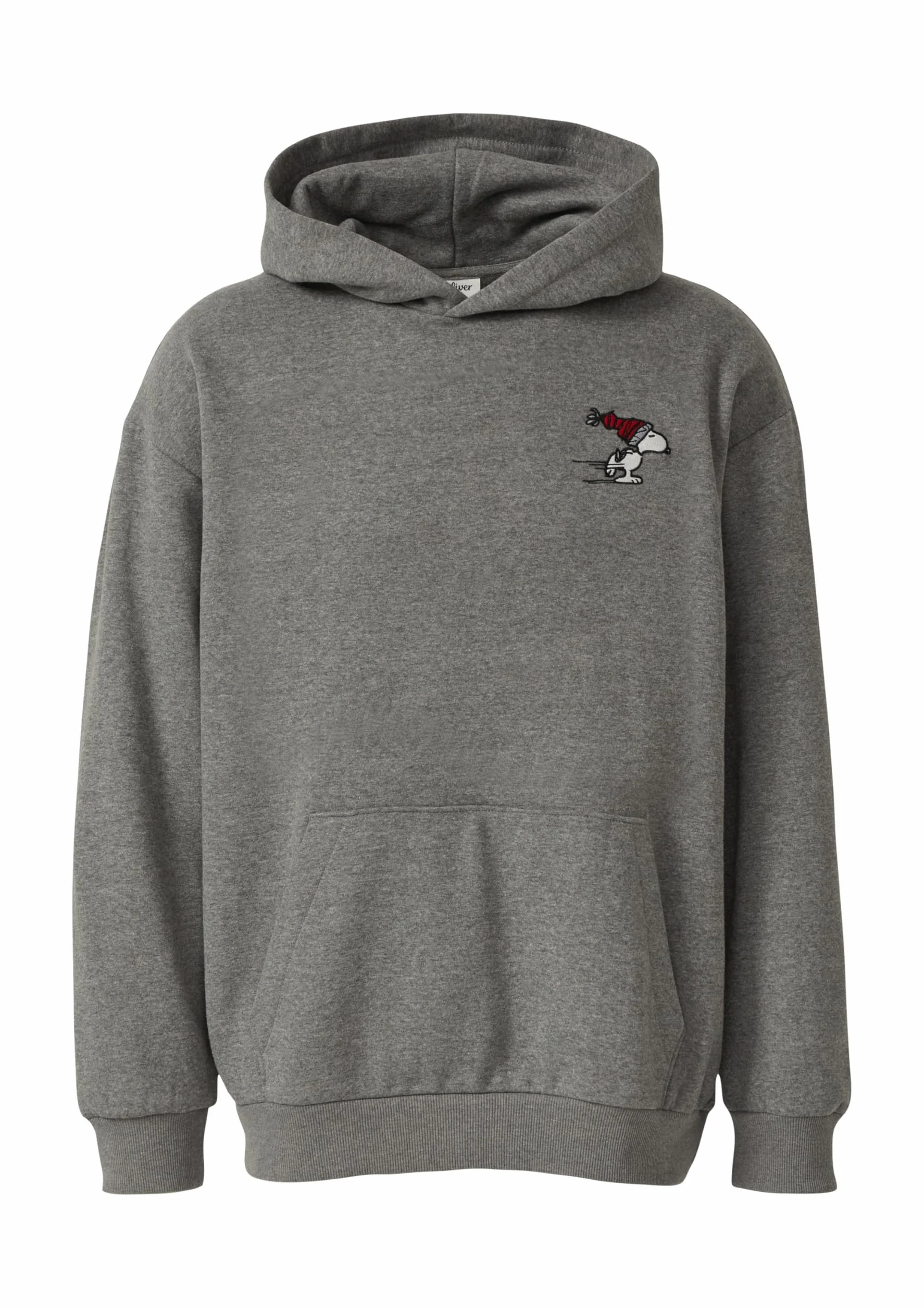 s.Oliver Bluza z kapturem i grafiką Peanuts® Mężczyźni 2172540