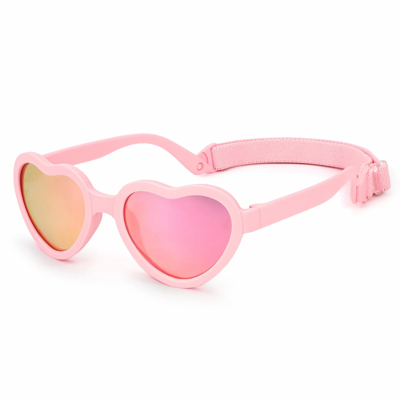 Hifot Dziecięce okulary przeciwsłoneczne UV400, polaryzacyjne okulary przeciwsłoneczne, dla małych dzieci, dziewcząt, chłopców, ochrona przed promieniowaniem ultrafioletowym, 0-3 lata