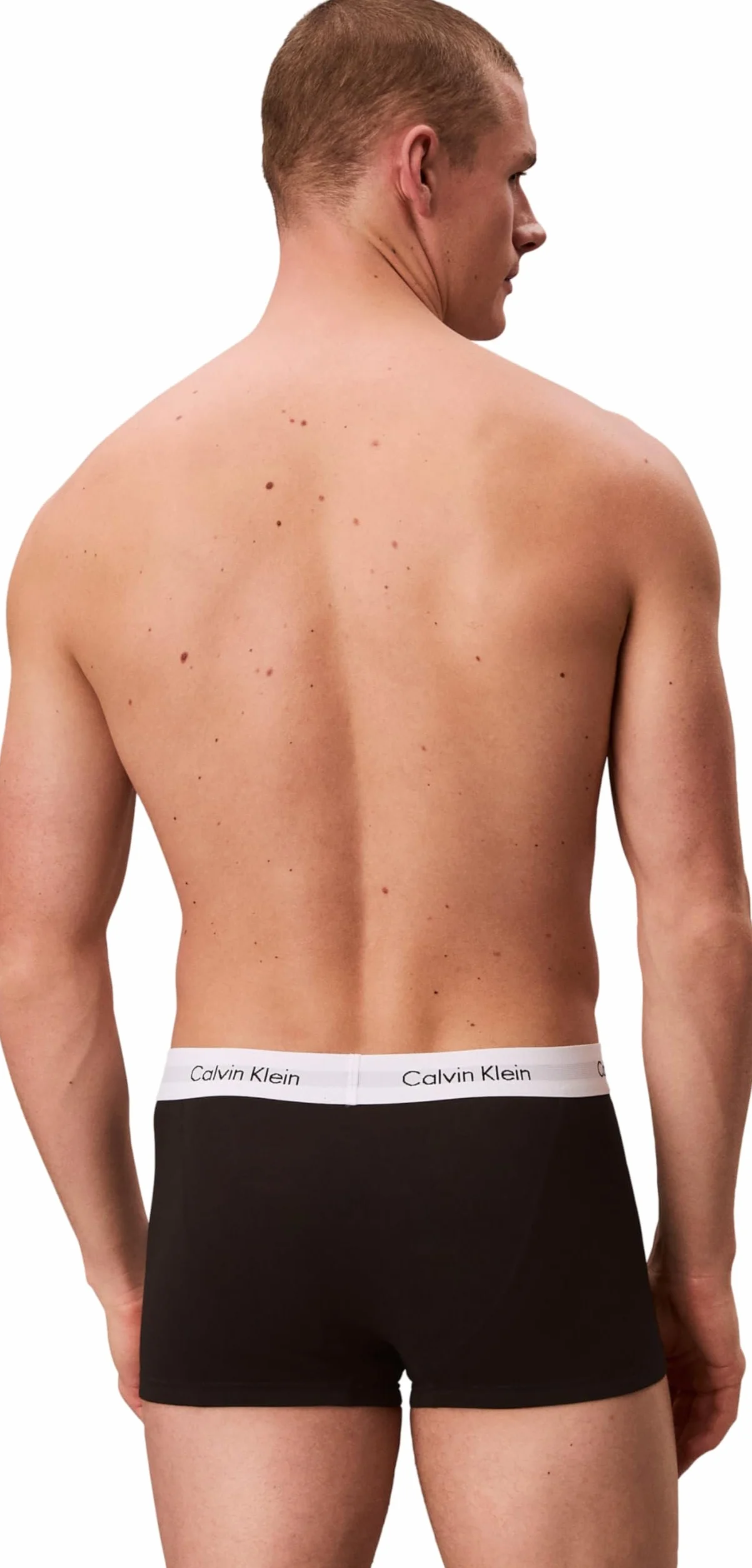 Calvin Klein 3P Low Rise Trunk Bokserki (szorty) Mężczyźni, Czarny, XL