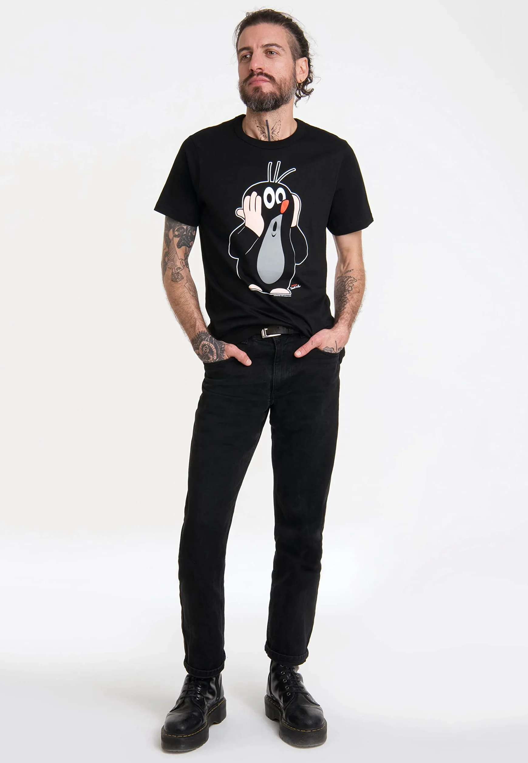 Logoshirt® Krecik I Oh Oh I Koszulka z nadrukiem I Damska i męska I Z krótkim rękawem I Licencjonowany oryginalny design
