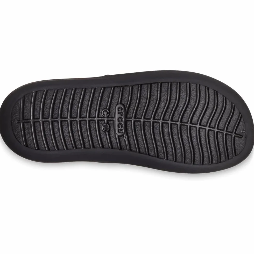 Crocs Brooklyn Mary Jane Flat T płaski, czarny, rozmiar 23/24 EU