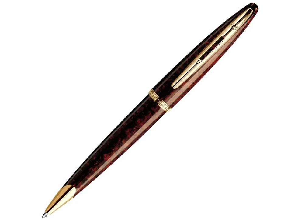 Waterman Carene Marine Amber S0700940 Długopis, Czarny/Złoty, ‎17.2 x 9.09 x 5.08 cm; 181 g
