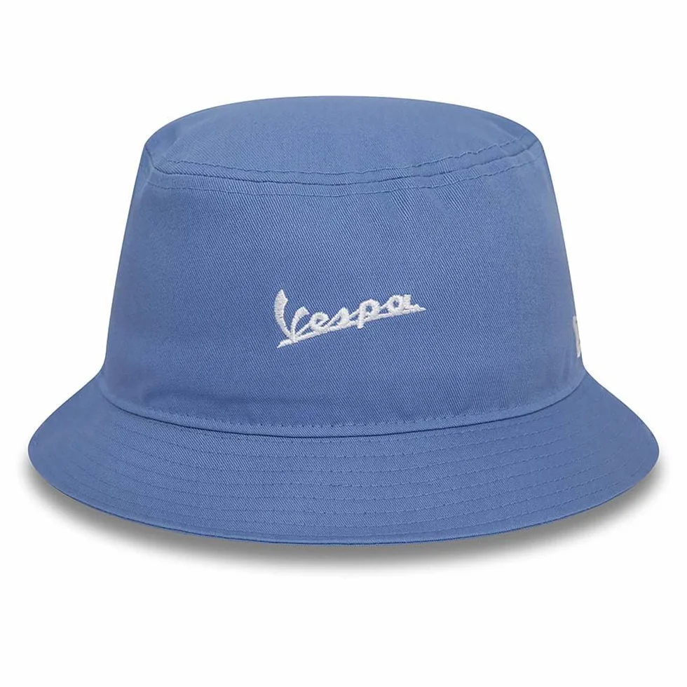 New Era Vespa sezonowy kapelusz kubełkowy dla dorosłych, błękitny/biały, oficjalny towar - rozmiary S, M, L
