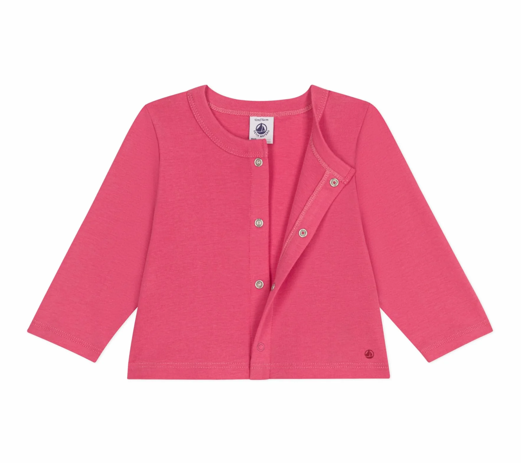 Petit Bateau Kardigan dla dziewczynki, Peonia, 3 miesi?cy